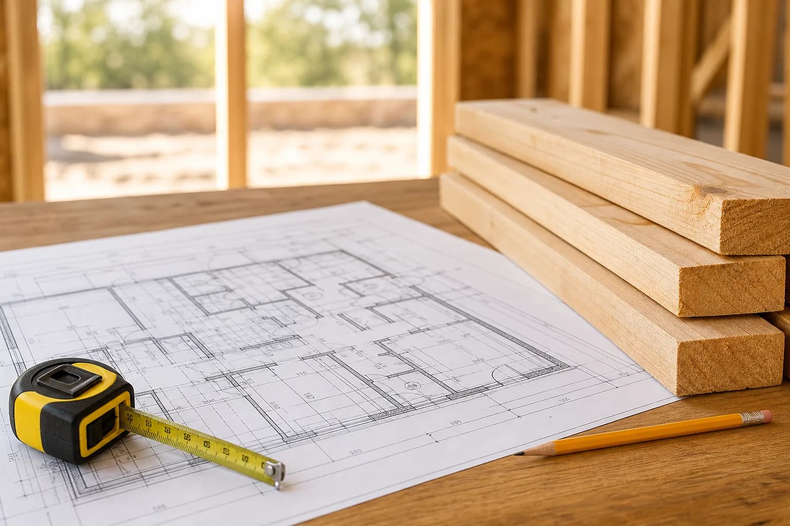 Floor Plan to Lumber List: How to Estimate Framing and Building Materials