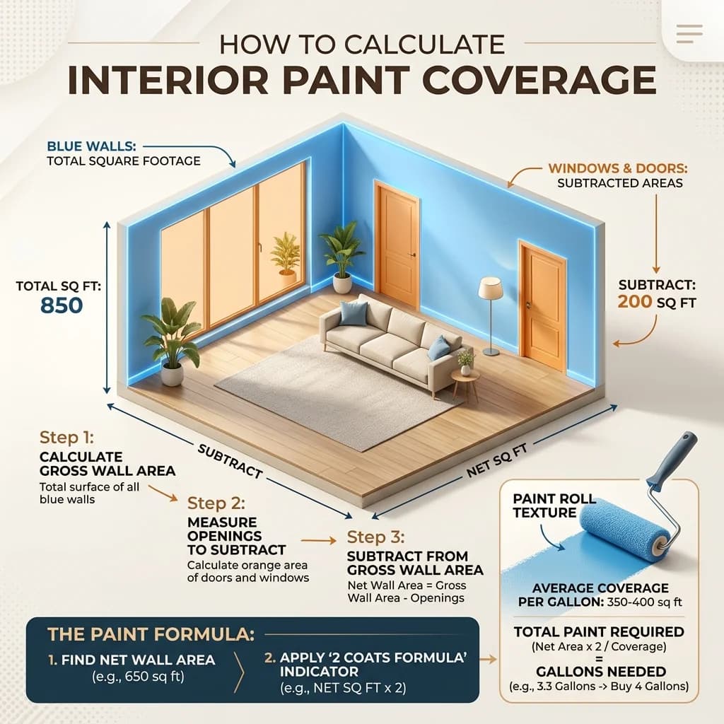 Paint Coverage Calculator